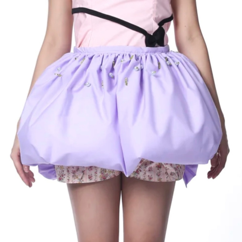 🌸 LA LUNE PEPLUM SKIRT 💜